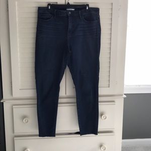 The Stiletto high rise skinny ankle jean